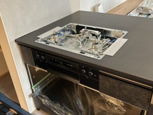 ガスコンロの基本的な選び方　ハーマン　ピアットバリアルミトップ　施工中