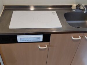 三化工業のヒーターコンロのおすすめポイント！　フラットなIHヒーターにしたい　施工後