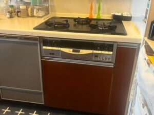 ガスコンロの基本的な選び方　リンナイ　施工前