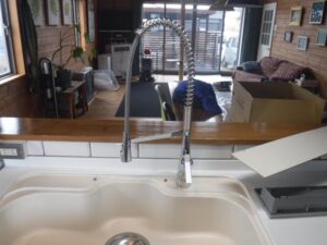 キッチン水栓の自由な選び方　三栄水栓　施工後