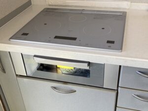 電気コンロの根本的な選び方　三菱電機IHヒーター　施工後
