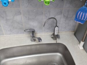 ビルトイン浄水器の面白い選び方　新しいクリンスイに替えたい　AL800　施工前