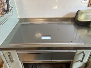 電気コンロの根本的な選び方　日立IHヒーター　施工後