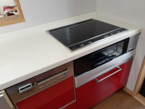 電気コンロの根本的な選び方　日立からパナソニックへ交換　施工後