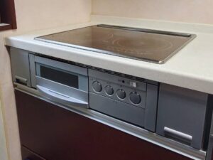 電気コンロの根本的な選び方　東芝からパナソニックへ変更　施工前