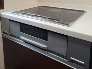 電気コンロの根本的な選び方　東芝からパナソニックへ変更　施工後