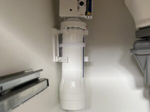 ビルトイン浄水器の面白い選び方　気に入り水栓を浄水器に替えたい　TOTO　東レ　施工後