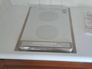 三化工業のヒーターコンロのおすすめポイント！　海外製AEGの代替えってなに　施工後