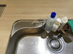 ビルトイン浄水器の面白い選び方　迷ったあげく、取り外したい　キッチンハウス　クリンスイ　施工後