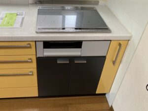 電気コンロの根本的な選び方　電気オーブンを撤去する　施工後
