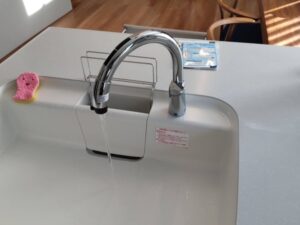 ビルトイン浄水器の面白い選び方　電池式ナビッシュに替えたい　施工後