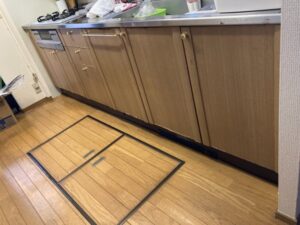 キッチンの扉を交換したい！　お使いキッチン全体写真
