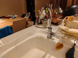 鹿児島キッチン取付け隊　アルカリイオン整水器の工事　施工後