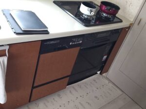 岐阜キッチン取付け隊　ガスオーブンの撤去　施工前