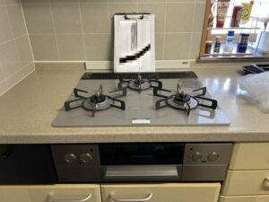 鹿児島キッチン取付け隊　ガスコンロの取替　施工後