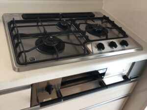 岐阜キッチン取付け隊　ガスコンロの取替　施工後