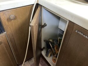キッチン蝶番メンテナンス　コーナー用