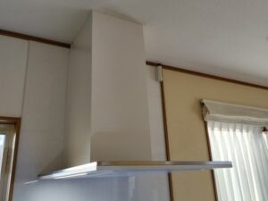 福島キッチン取付け隊　サイドレンジフードの取替　施工後