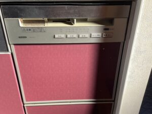 岐阜キッチン取付け隊　スライドオープン食洗機の取替　施工前