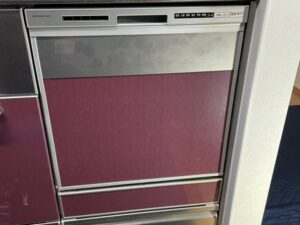 岐阜キッチン取付け隊　スライドオープン食洗機の取替　施工後
