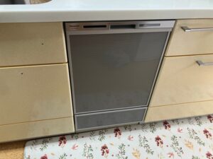 福島キッチン取付け隊　スライドオープン食洗機の取替　施工後