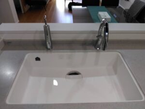 岡山キッチン取付け隊　タッチレス水栓の取替　施工後