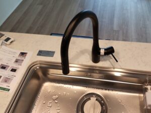 熊本キッチン取付け隊　タッチレス水栓の取替　施工後