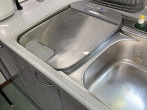 群馬キッチン取付け隊　トップオープン食洗機の工事　施工前