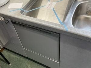 群馬キッチン取付け隊　トップオープン食洗機の工事　施工後