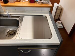 トップオープン食洗機の撤去　ポイント