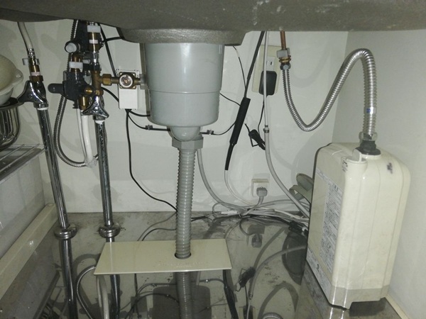 熊本キッチン取付け隊　ビルトイン浄水器リフォーム
