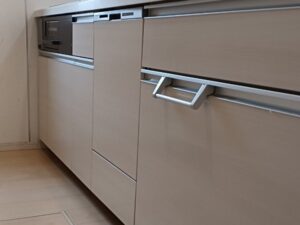 岡山キッチン取付け隊　ビルトイン食洗機の後付け新設　施工後