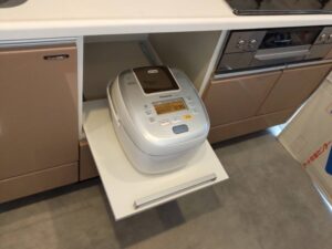 家電置き場がない！おすすめ家電収納アイテム　ビルトイン食洗機の撤去　施工後