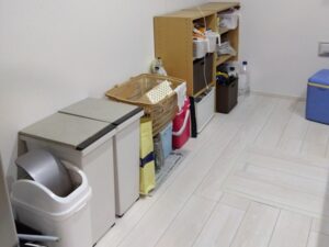 お気に入りキッチンカップボードを取付ける　ファーストプラス　施工前
