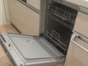 福島キッチン取付け隊　フロントオープン食洗機の工事　施工後