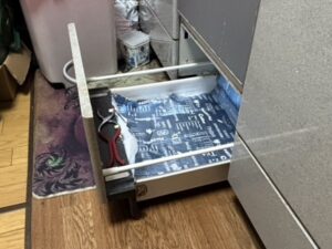 レーリングセットの治し方　交換後