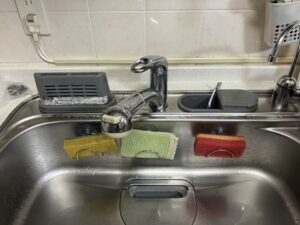 熊本キッチン取付け隊　ワンホールシングル水栓の取替　施工前