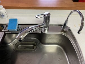 岐阜キッチン取付け隊　ワンホールシングル水栓の取替　施工後