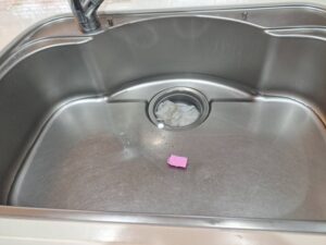『キッチン楽々トラップ』交換で排水掃除がラク♬　排水つまりで流れが悪い
