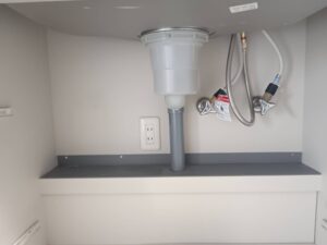 キッチン収納でのお悩み解決　整水器はもう要らない　施工後