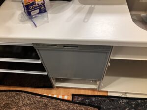岡山キッチン取付け隊　機器を外して収納スペース化　施工前
