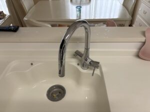 福島キッチン取付け隊　浄水器の取替　施工前