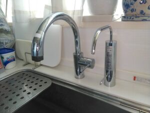 岐阜キッチン取付け隊　浄水器の取替　施工後