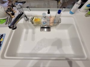 福島キッチン取付け隊　アルカリイオン整水器の工事　施工前