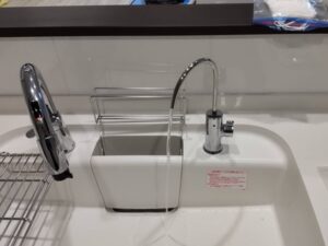 群馬キッチン取付け隊　浄水栓を後付け　施工後