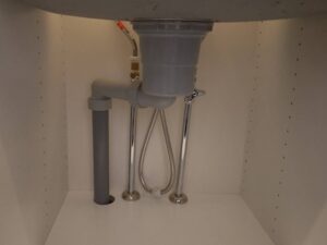 狭小スペースでの交換　施工前