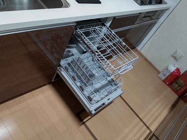 浅型スライドをフロントオープン食洗機へ　簡単お問合せ