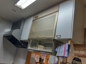 電動を手動タイプにする　施工前
