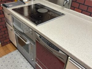 電気オーブン撤去（IHヒーター交換）　施工前