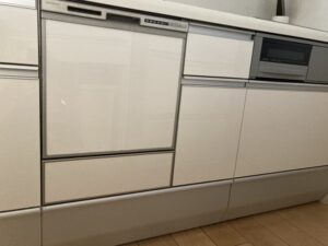 岡山キッチン取付け隊　食洗機の無理やりリフォーム　施工前